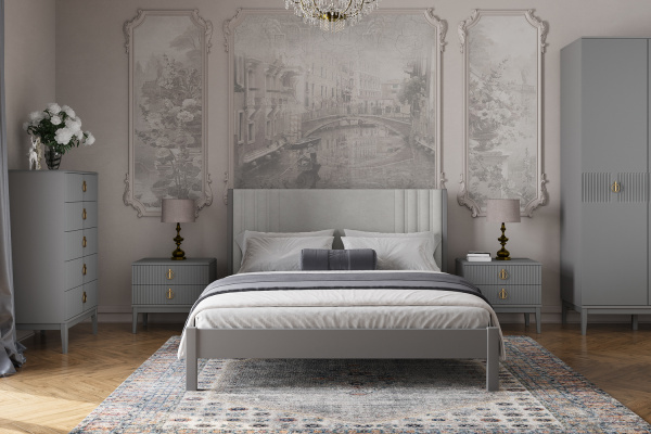 Кровать двуспальная Нортан