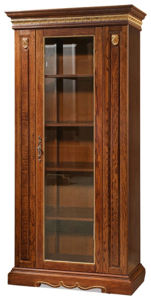 Шкаф Милана 8/1 П4.265.2.05(396.05) (Черешня с золочением)