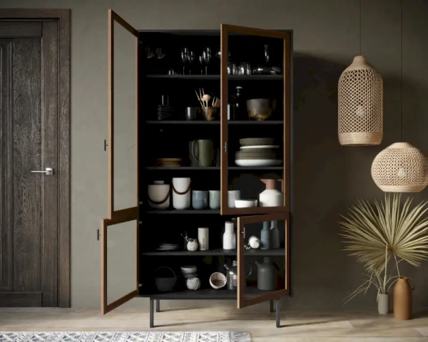 Шкаф четырьмя дверками Emerson