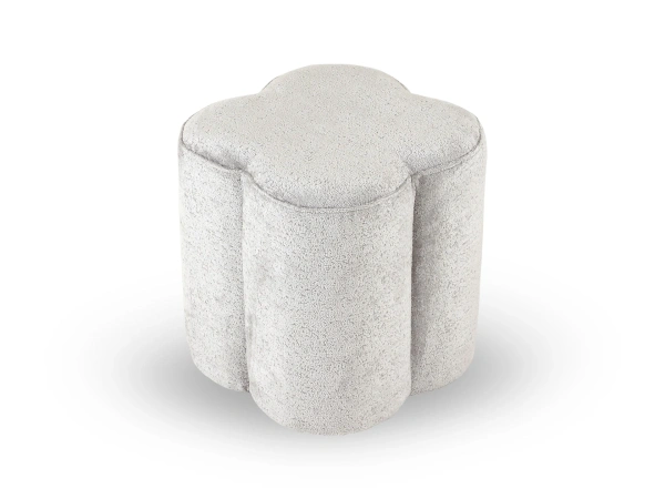 Пуфик Quatrefoil (Серый)