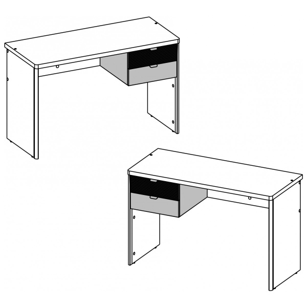 Стол письменный 2S SIMPLE