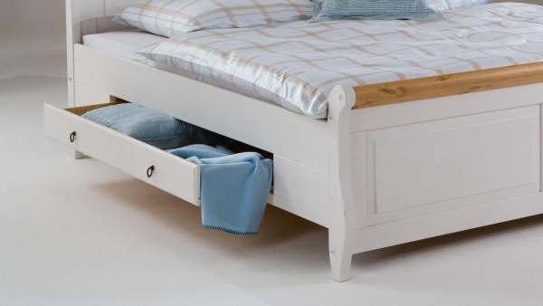 Кровать двуспальная Мальта М с ящиками 180