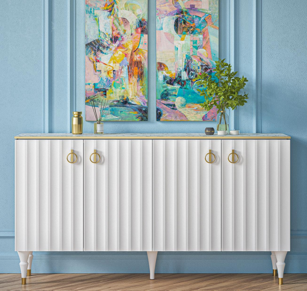 Тумба Лоренсо МН-043-04 белая