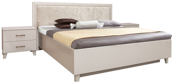 Кровать 2-16 Сати П7.057.1.01 (Персидский жемчуг 1600*2000)