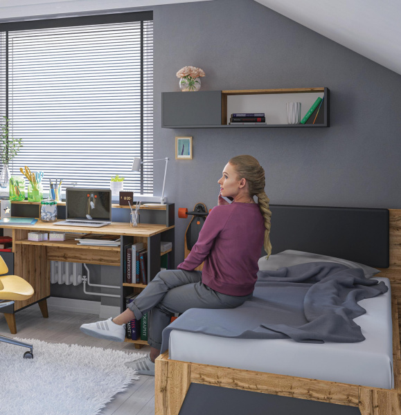 Шкаф навесной Сканди МН-036-05