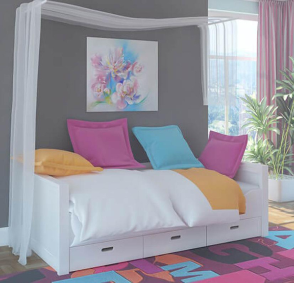 Кровать диван Сиело 77325