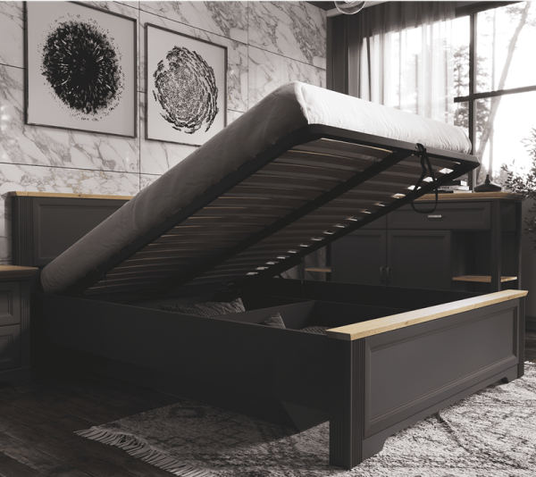 Кровать с подъемным механизмом б.о. ЖАСМИН Loz180Х200