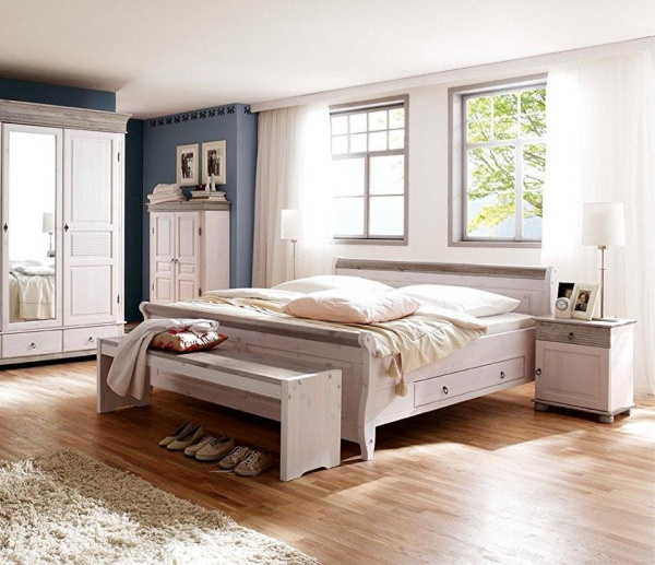 Кровать двуспальная Мальта с ящиками 140