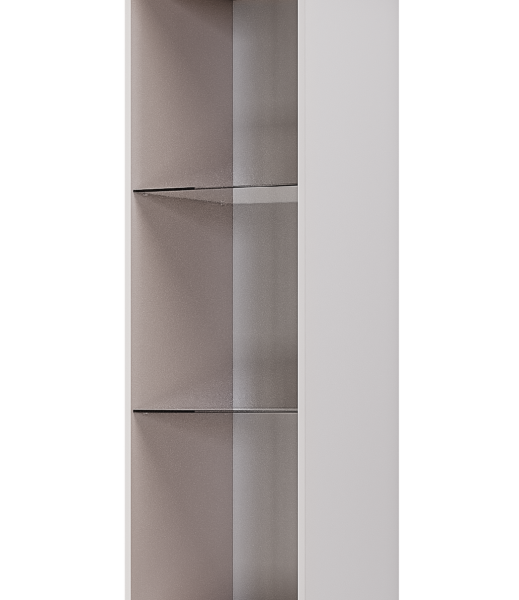 Комплект полок Орландо СТЕКЛО на шкаф с витриной 1 дв. (КОМПЛЕКТ ПОЛОК СТЕКЛО, Персидский жемчуг)