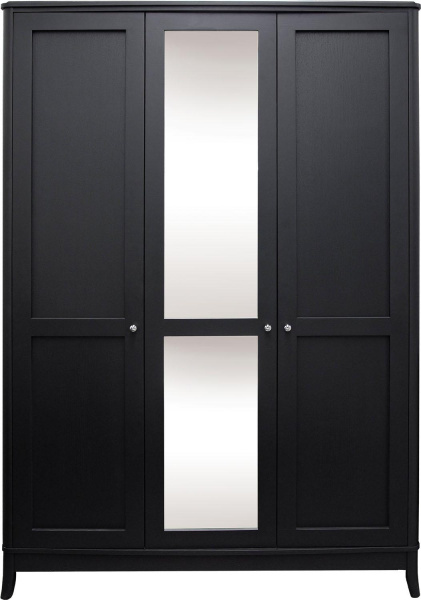 Шкаф для одежды 3д Тиффани БМ2.681.1.03-01(2553-01) (Антрацит)