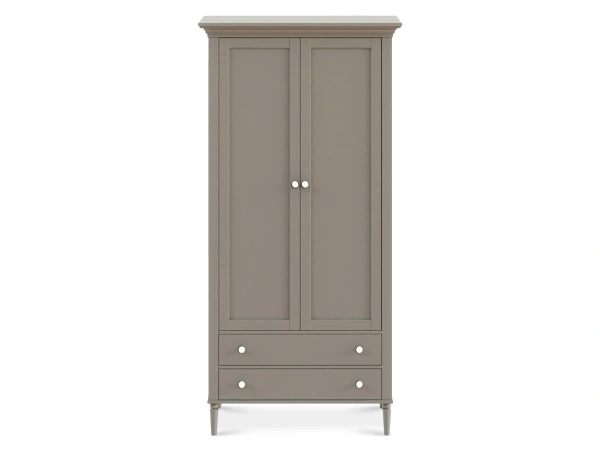 Шкаф Blues (Серая фланель, ручки Белый)