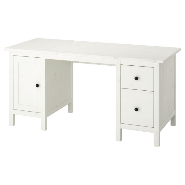 Стол письменный 12 Кымор Hemnes (белый)
