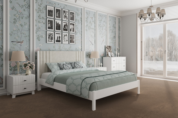 Кровать двуспальная Нортан