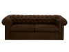 Диван Chesterfield двухместный Furor (Ткань Furor 05 коричневый)