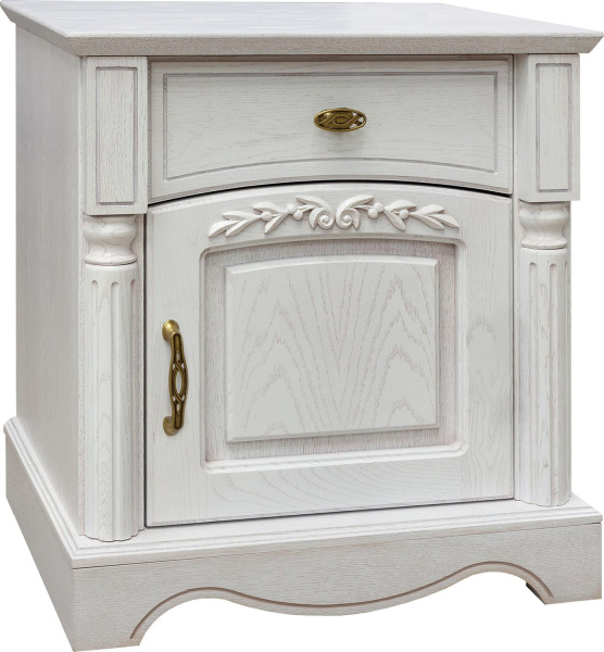 Тумба прикроватная Паола БМ2.671.1.30(2162) (Розовый пепел)