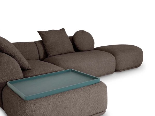 Диван Fabro столик слева