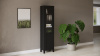 Шкаф витрина Кымор Hemnes дверь ст/пн