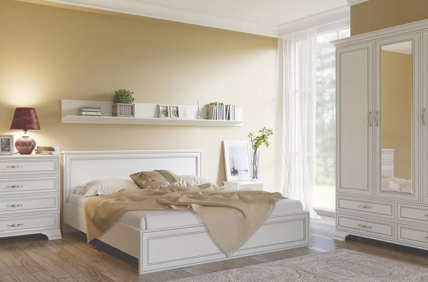 Полка B ТИФФАНИ Белая