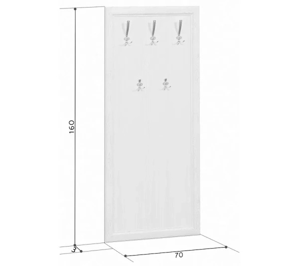 Вешалка СТИЛИУС B169-WIE70