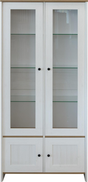 Шкаф 2д Парма П7.050.0.13 (Сосна рандерс + дуб кантри золотой)