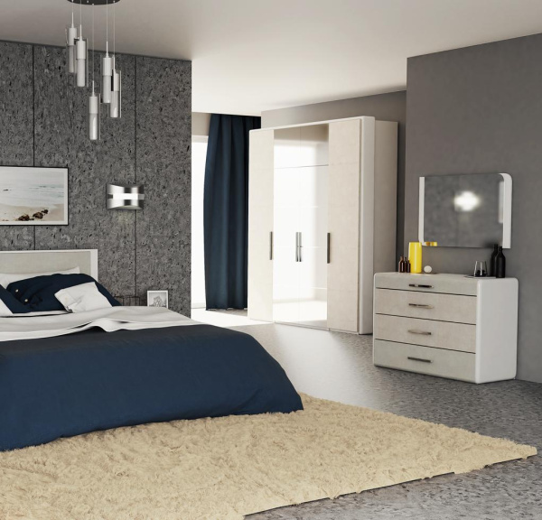 Шкаф распашной Вива ШР-4 с зеркалом