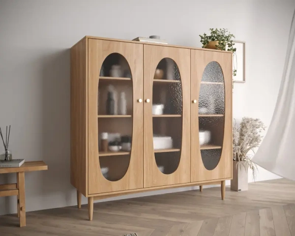 Шкаф трехстворчатый низкий Bubble  BBL04