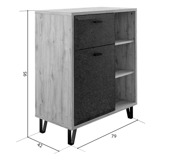 Тумба ГРЕЙС KOM1D1S