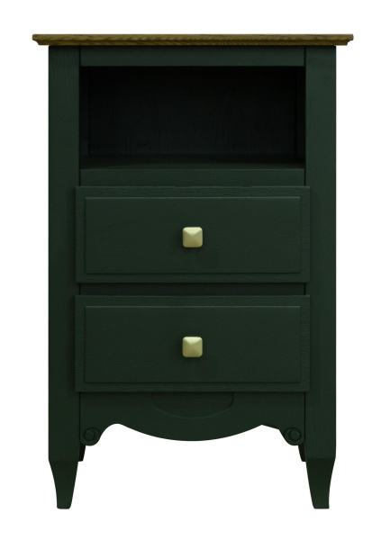 Тумба прикроватная Кармен Прованс П3.0581.1.09 (Грин + Дуб рустикаль)