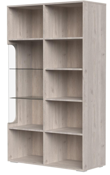 Шкаф с витриной Бриз 2 двери