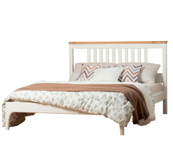 Кровать односпальная Вида №22 (800х1600 эмаль)