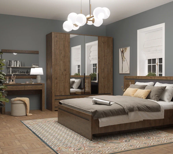 Кровать с подъемным механизмом с м. э. КАДА S404-LOZ160х200