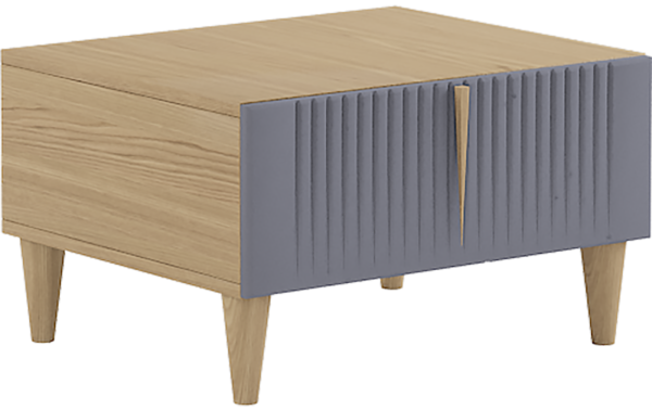 Тумба прикроватная Калипсо (Дуб седан/Графит)