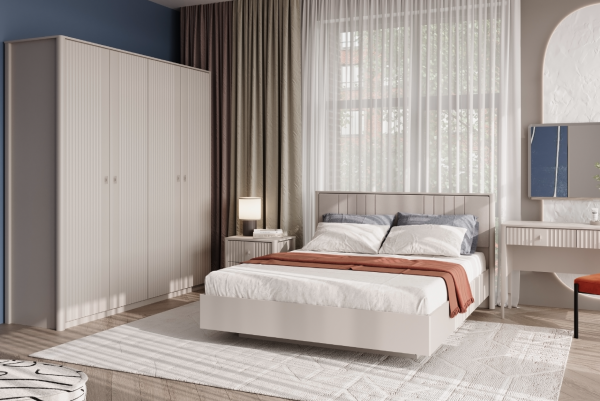 Кровать б.о. с м. э. ДАЛИЯ LOZ160х200