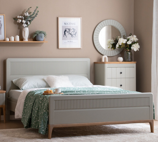 Кровать двуспальная Вида №2 (1400х1900/2000 эмаль)