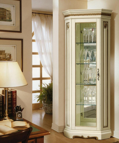 Шкаф с витриной Милана 10 П4.265.0.10-01(265.10-01)