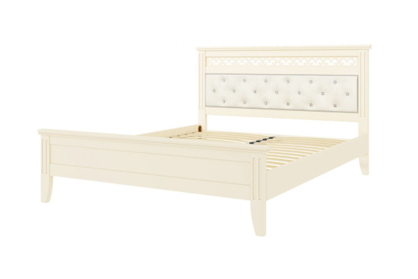 Кровать двуспальная Грация Стразы