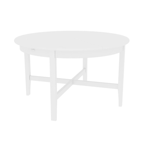 Стол круглый Кымор Hemnes Кантри (белый)