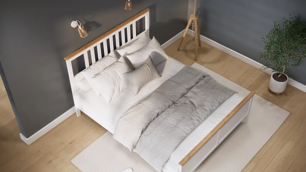 Кровать двуспальная Кымор Hemnes 160*200