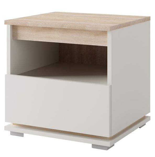 Тумба прикроватная Юта (, ЛДСП Персидский жемчуг/ЛДСП Дуб Торонто)