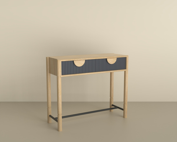 Консоль Oldem с 2 ящиками узкая