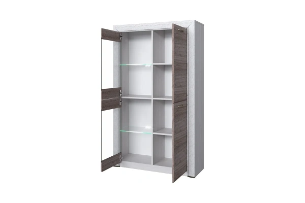 Шкаф-витрина 2V2D ОЛИВИЯ