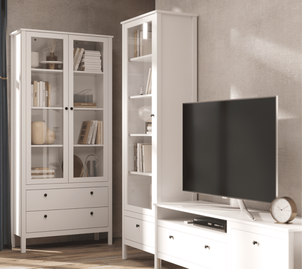 Шкаф с подсветкой ЕВА REG2W2S