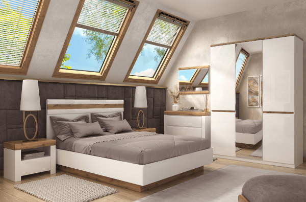 Кровать с подъемником ТАУРУС 160В