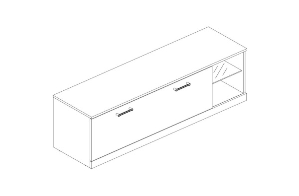 Тумба RTV 1S2N ДЖАГГЕР