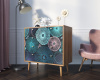 Комод Berber пять ящиков BB36