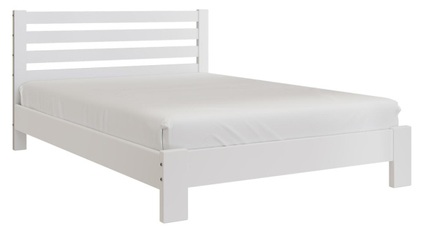 Кровать двуспальная Вероника (кровать двойная 1400х2000 цвет Белый античный)