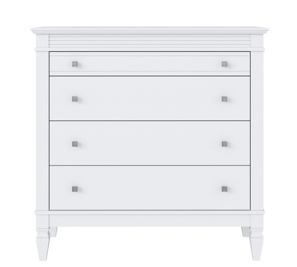 Комод Ольса 204 (Белый лак)