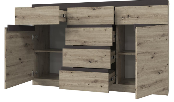 Комод Тиана NEW 6 ящиков 2 двери