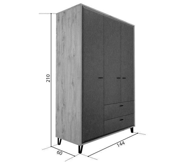 Шкаф ГРЕЙС SZF3D2S