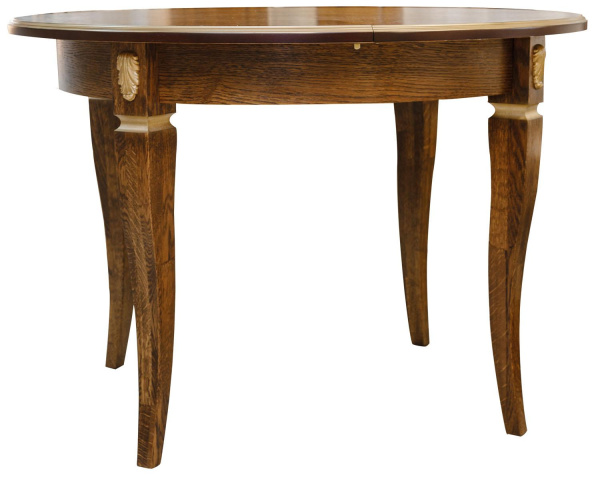 Стол Милана 14/1А П4.265.0.31(323.10) (Черешня с золочением)